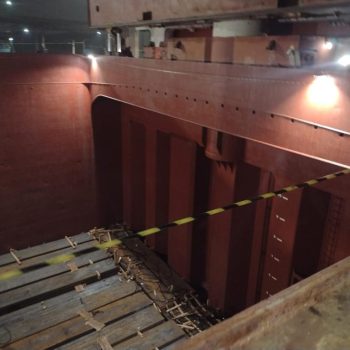 Usiminas - Porão do Navio, Terminal em Cubatão